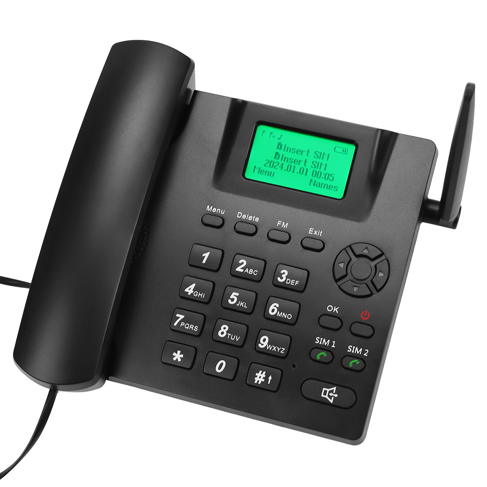 2g 3G Fixed Wireless Phone with SIM Carddesktop Cordless Landline